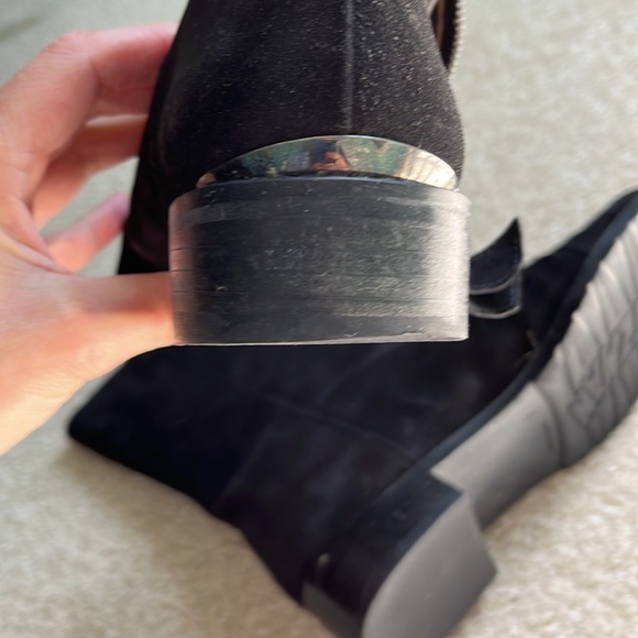 STUART WEITZMAN Suede casual boots size 6.5 like new - Picture 5 of 7